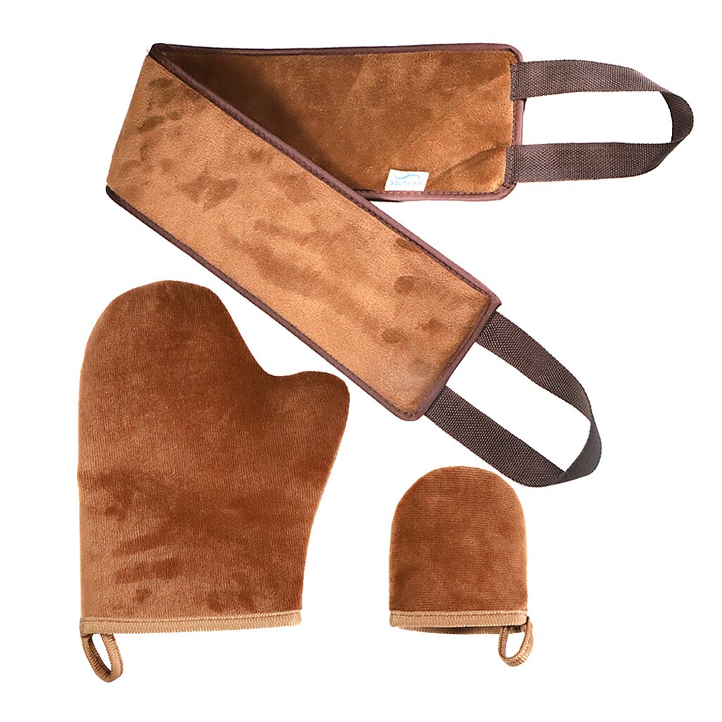 Self Tanning Mitt Applicator Kit Microfiber Wasbare Sunless Handschoen Gereedschap Set