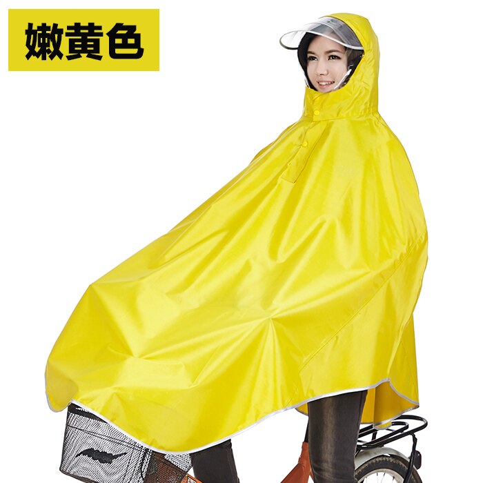 Wind Rain Coat Breathable Jacket Bicycle Adult Rain Coat for Scooter Red Plastic Poncho Outdoor Yamurluk Rain Gear GG50yy: 3
