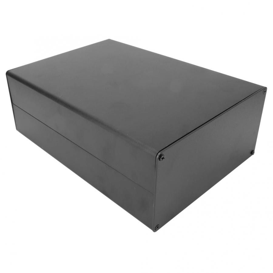 Caja de aluminio de tipo dividido, caja electrónica de aluminio para placa de circuito GPRS 80x160x220mm, placa de refrigeración de aluminio, acceso