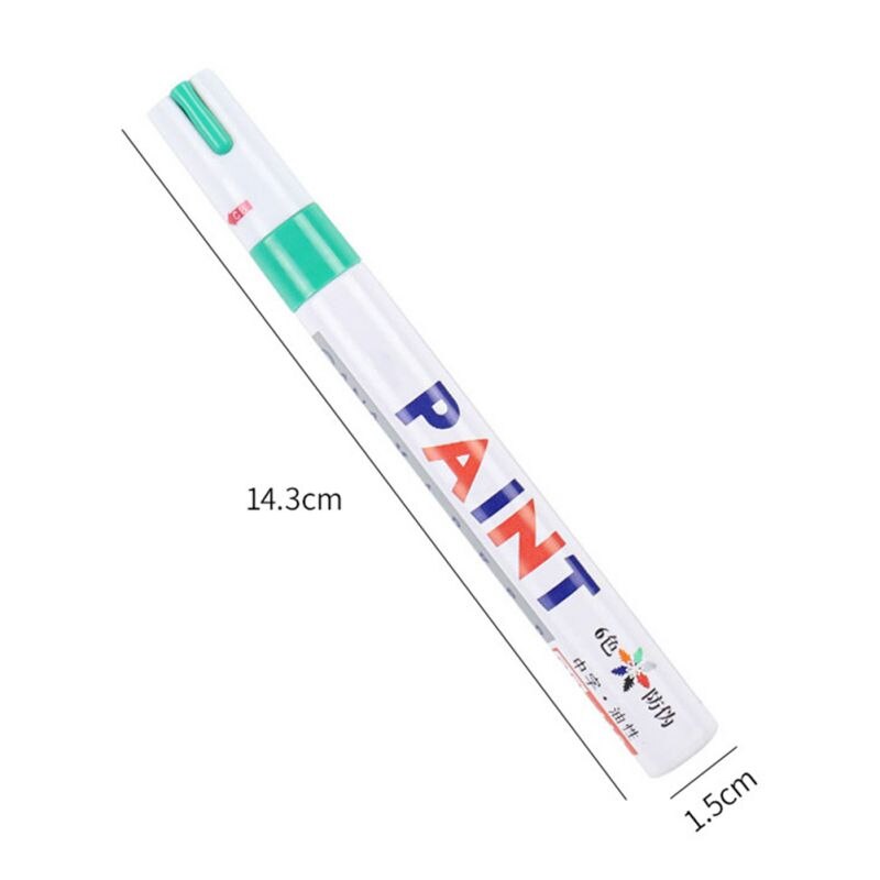 Tile Marker Repair Wall Pen White Grout Marker Odorless Non Toxic for Tiles Floor and Tyre Painting Mark Pen: Green
