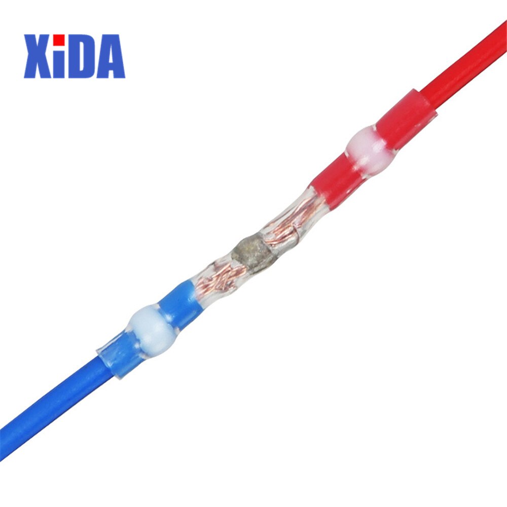 100/50Pcs waterproof seal heat shrink solder wire connector shrinkage Solder Sleeve Heat Shrink Tube kit Wire Splice Connector