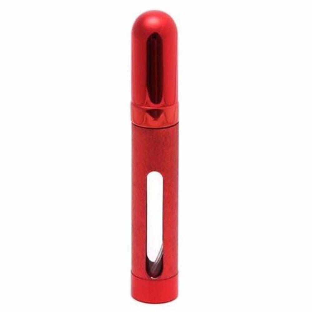 12ML Mini Travel Refillable Bottles Perfume Atomizer Portable Scent Pump Sprayer Liquid Cosmetic Dispenser: red