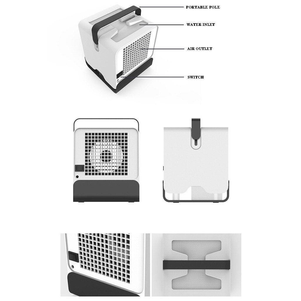 Portable Mini Air Conditioner Cool Cooling For Bedroom Artic Air Cooler Fan Air Conditioner Fan aire acondicionado portatil