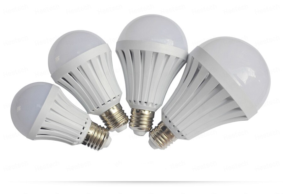 E27 5W 7W 9W Led Noodverlichting Led Slimme Lamp Oplaadbare Batterij Verlichting Lamp Voor Buitenverlichting bombillas