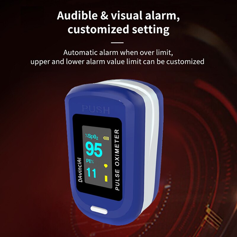 Portable Digital Pulse Oximeter LED display blood oxygen Heart Rate Monitor SpO2 Health Monitors Finger oximeter
