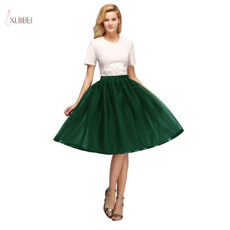 Tüll Kurze Petticoat Hoopless Hochzeit Krinoline Schichten Frau Rock Unterrock Woamn Erwachsene Tutu Rockabilly Braut Zubehör