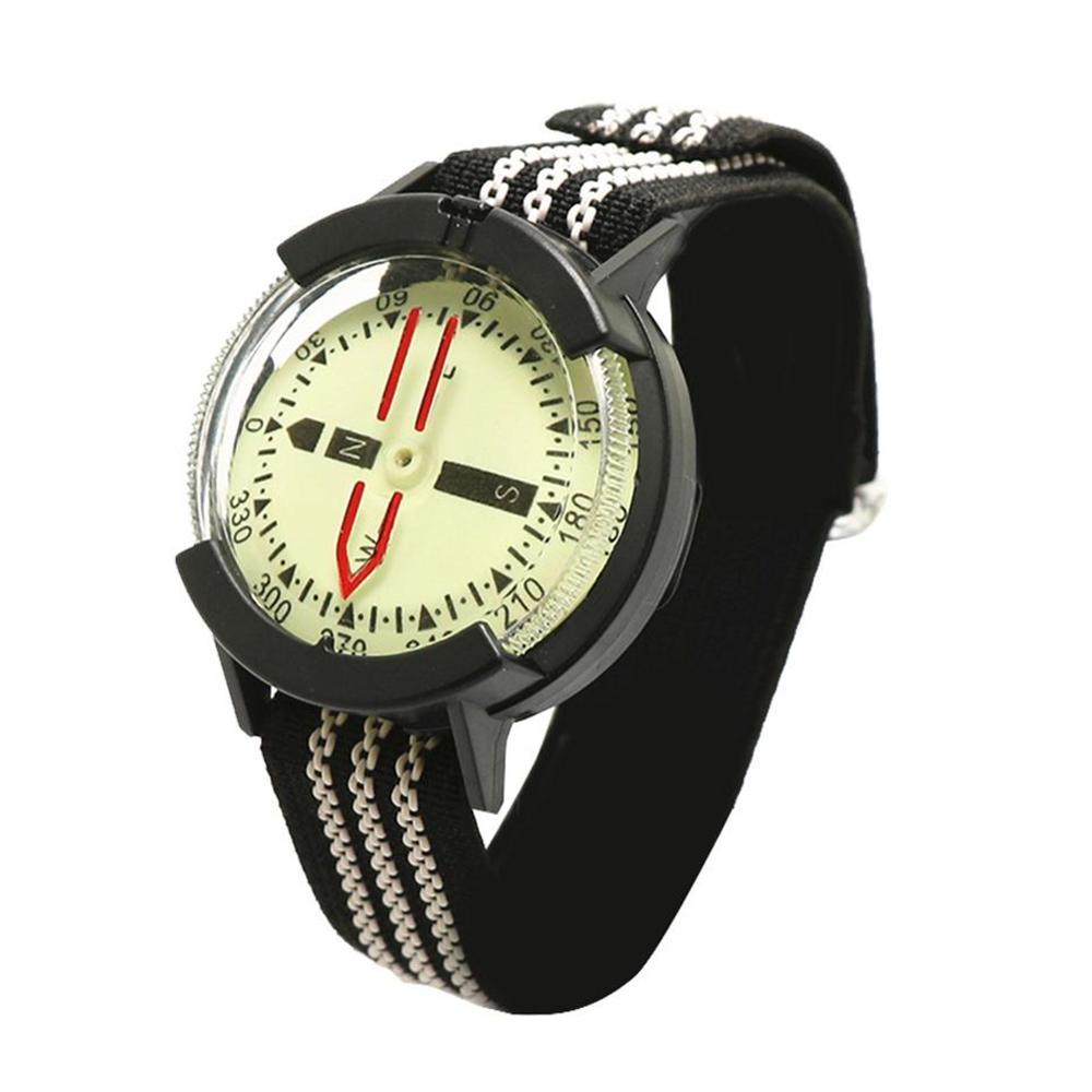 Verstelbare Outdoor Kompas Professionele Duiken Kompas Waterdicht Navigator Digitale Horloge Scuba Kompas Voor Zwemmen Duiken
