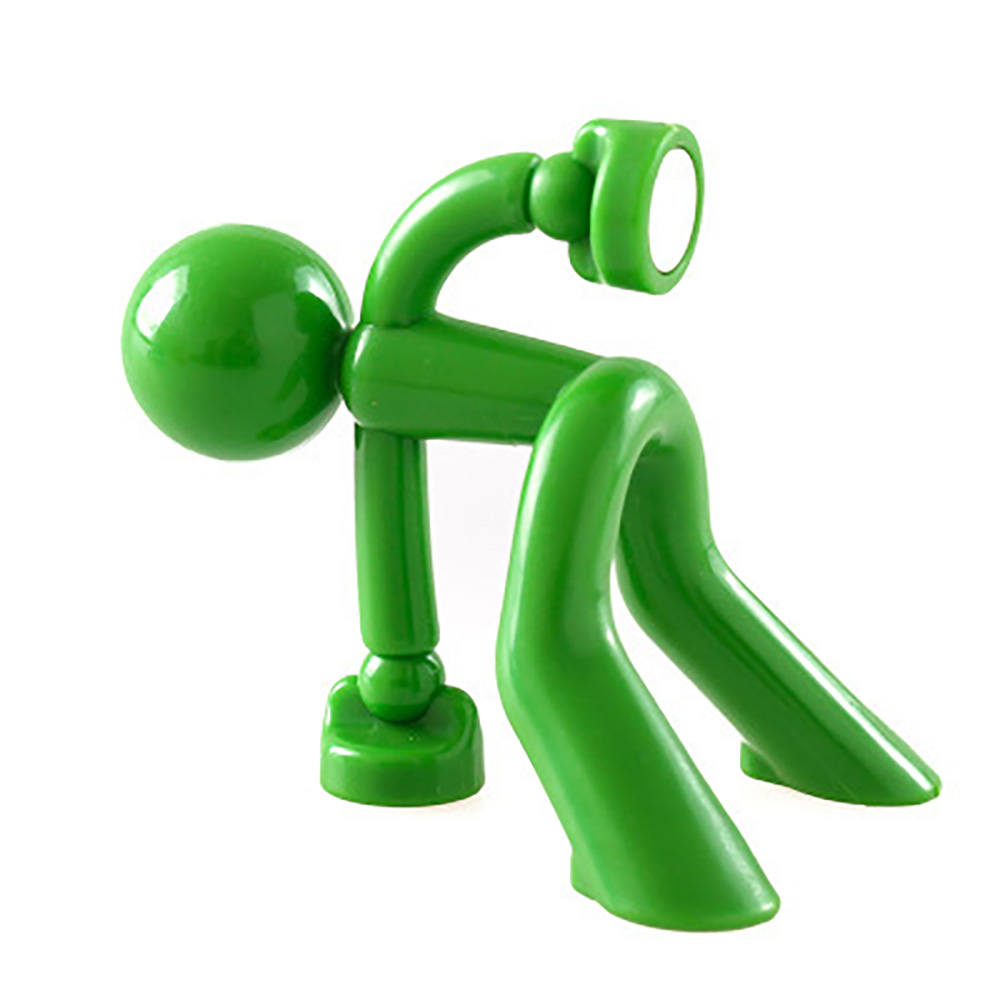 Wall-Klimmen Schurk Haak Sterke Magneet Voor In De Deur Opknoping Sleutelhanger Sterke Magnetische Koelkast Key Hold: green