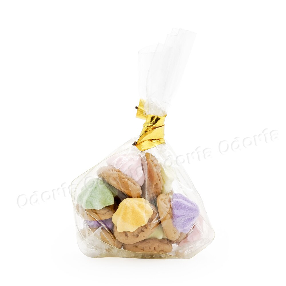 Odoria 1:12 miniatuur koekjes dessert 10 stuks/zak poppenhuis keukenaccessoires