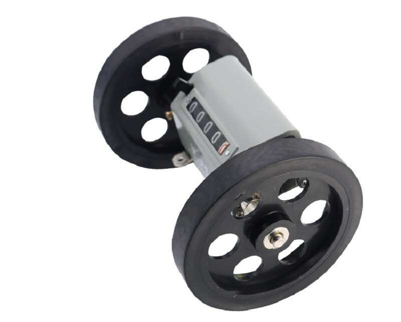 Z96-F Mechanical Length Distance Meter Counter Double Rolling Wheel 0-9999.9m