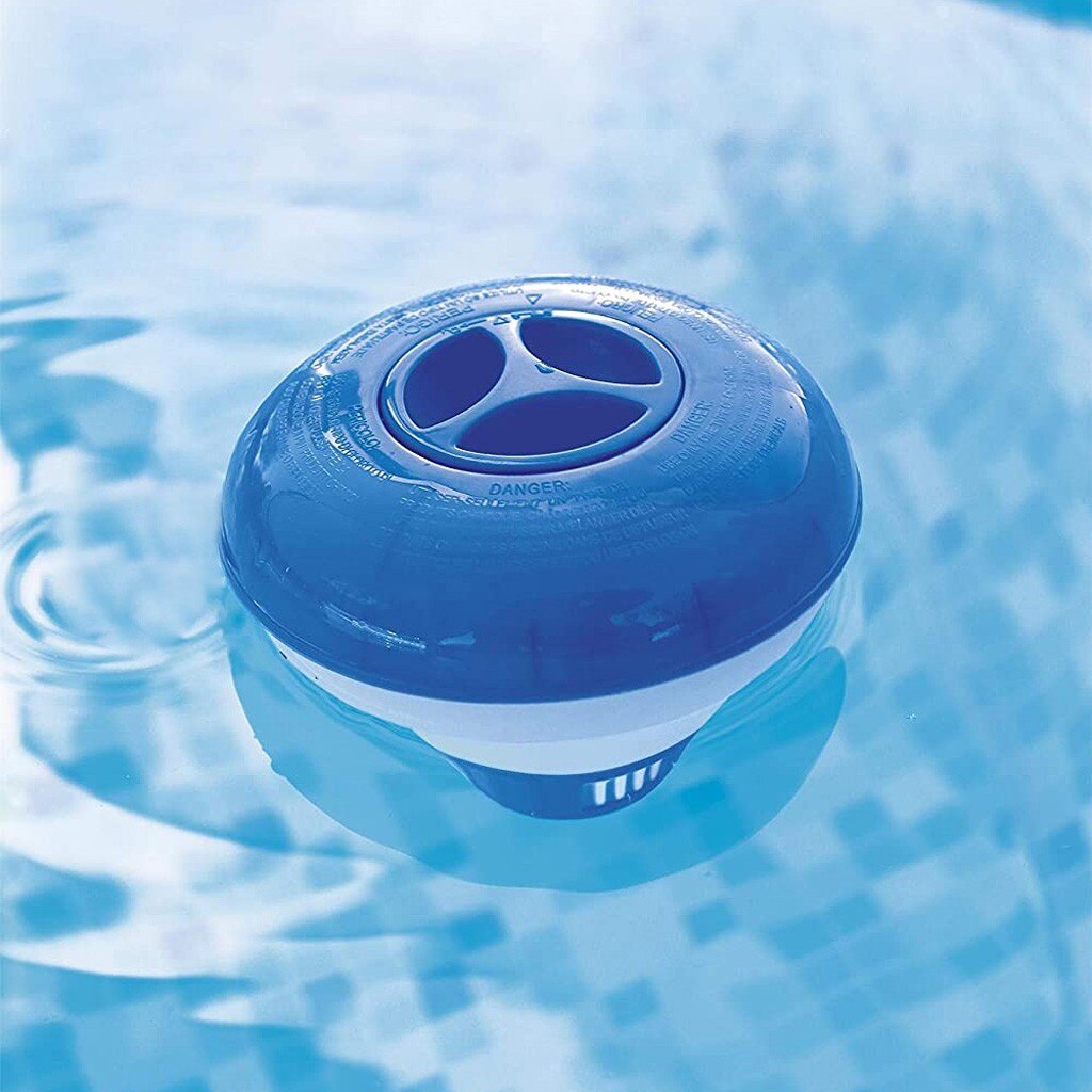 Floating Swimming Pool Chlorine Dispenser Adjustable Chlorine Output