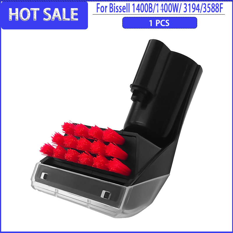 Compatible For ( Bissell 1400B, 1400W, 1425, 1986, 2290A, 2458, 3194, 3353, 3588F ) Tough Stain Brush Tool Replacement Part: Light Grey
