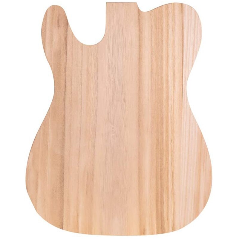 Unfinished Electric Guitar Body TL-T02 Maple Empty Guitar Barrel to TELE Style Electric Guitars DIY Parts
