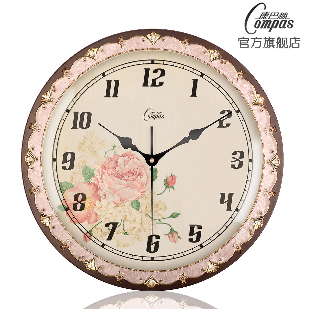Vintage Large Kitchen Wall Clock European Style Si... – Grandado
