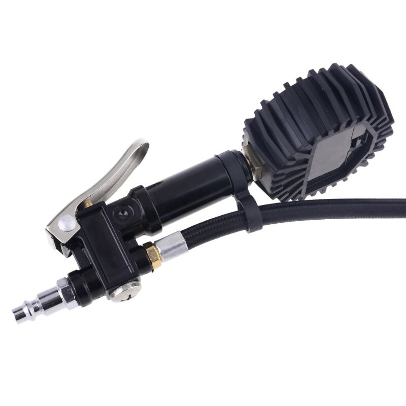 Digital Tire Inflator Pressure Gauge 200 PSI Air Chuck Heavy Duty Air Inflating