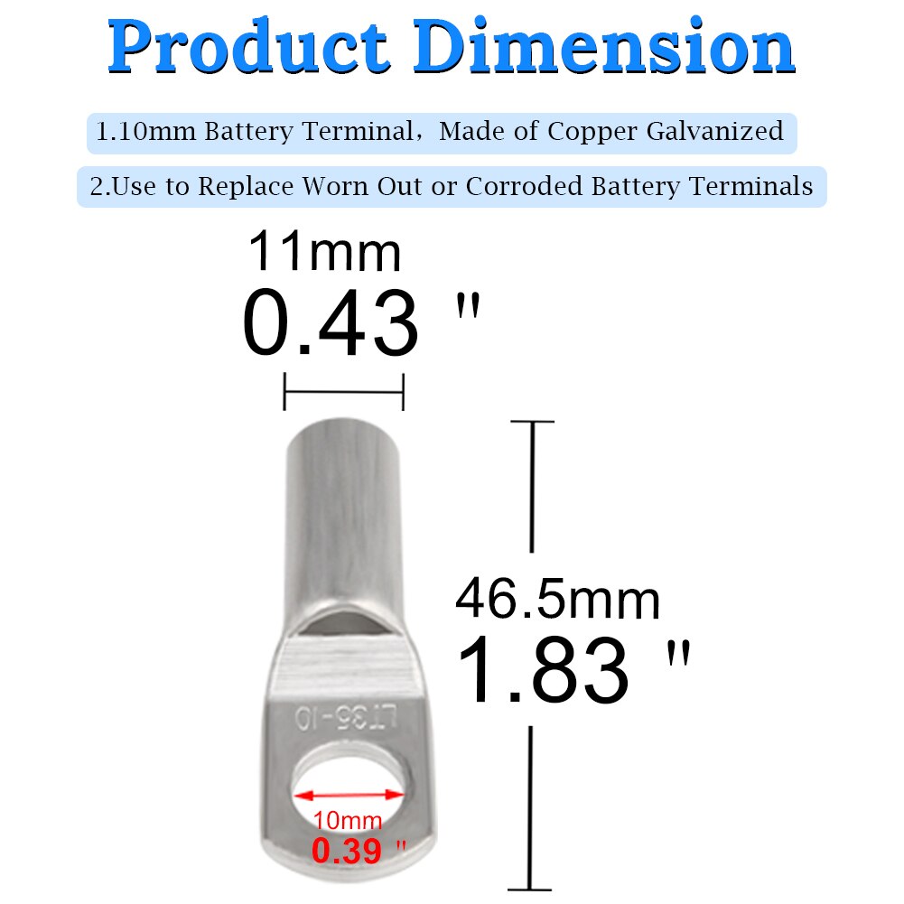 1PC Vehicle Car Battery Disconnect Switch Terminals Disconnector Cut Off Switch Clamp Isolator For Boat Truck