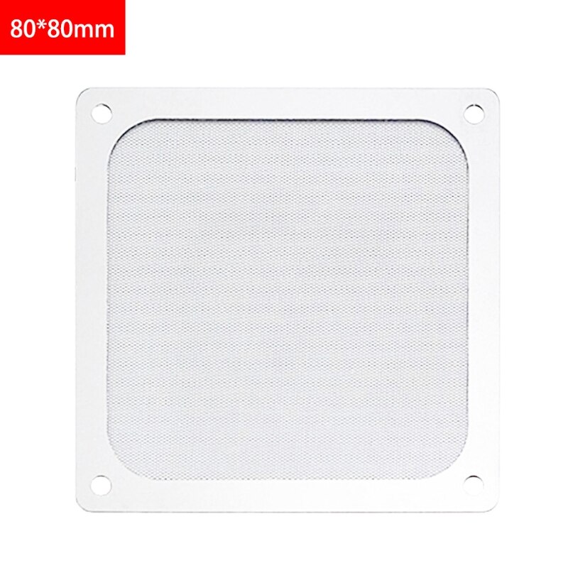 Filtro de polvo magnético, cubierta de malla a prueba de polvo, protector de red para PC, ventilador con cubierta de ordenador: E