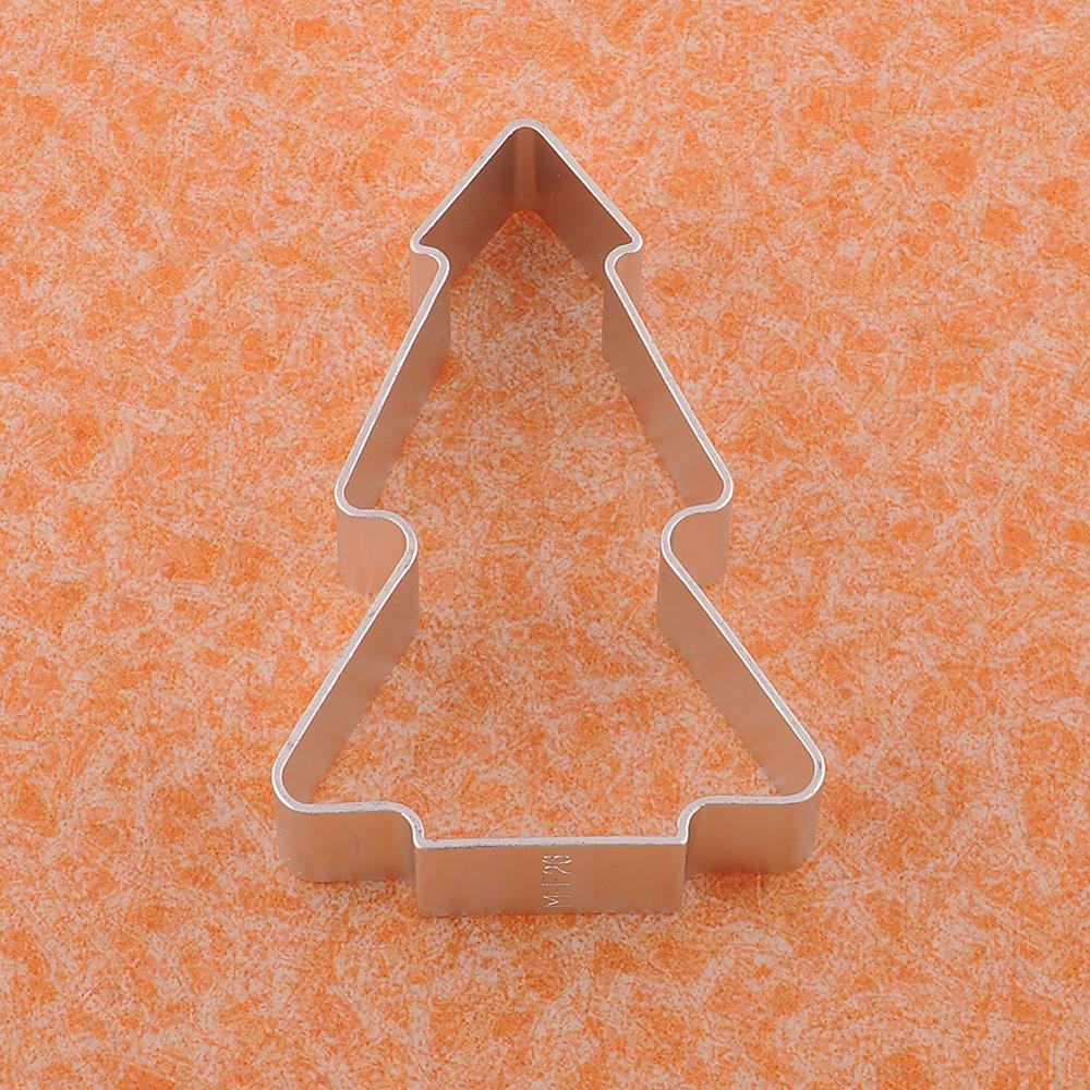 3d metalen cakevormpjes voor koekjes, cakevormpjes, decoratie, doe-het-zelf bakgereedschap, kerstboomvorm, holle vorm