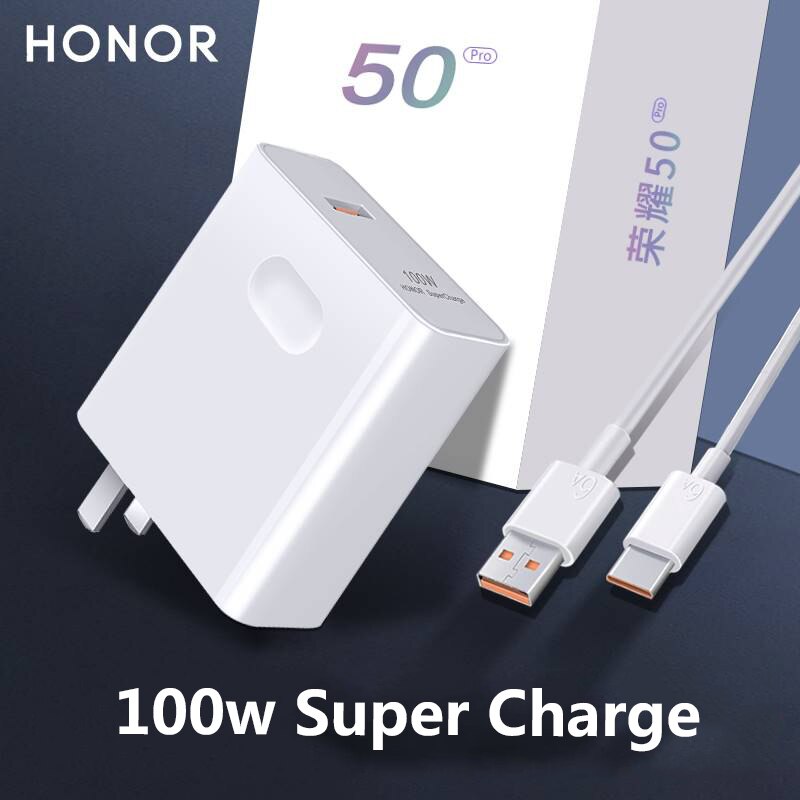 100W Super Fast Charger 6A Type C Cable For Honor Magic3 4 pro 50 60SE Huawei Nova8 9 Mate40 Phone MagicBook Pro 14 15 16 Tablet