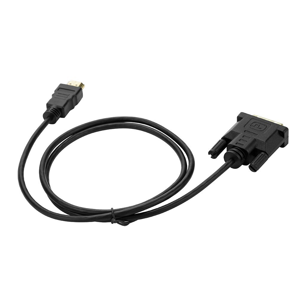 Cavo compatibile HDMI 1M linea Ultra sottile compatibile HDMI con DVI DVI a HDMI-cavo FULL HD ad alta velocità compatibile disponibile