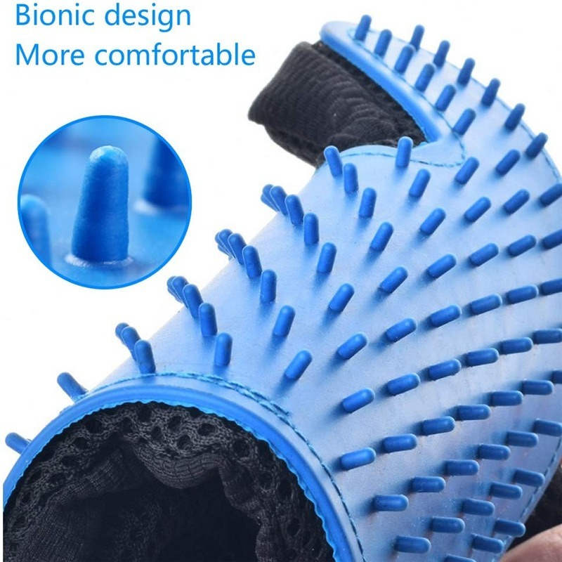 Hundesalon Handschuh Silikon Katzen Pinsel Kamm Deshedding Haar Handschuhe Hunde Schlecht Reinigung Liefert Ebene Kämme Handschuhe Katze Handschuhe