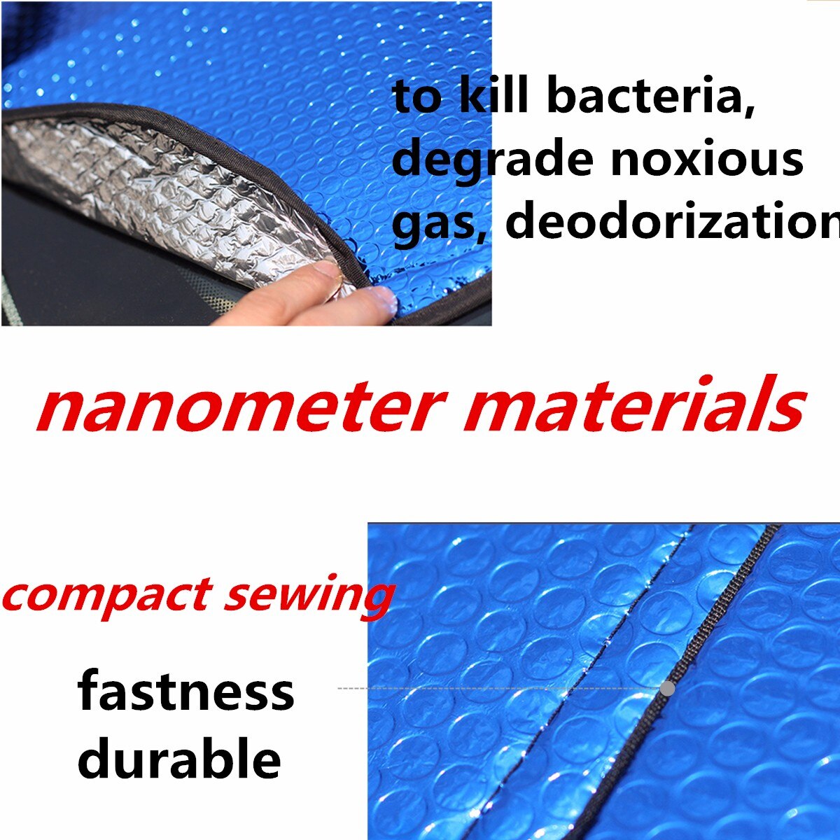 Bilvindu solskjerm auto vindu solskjerm dekker folier solbeskyttelse anti-varme deksel bil vindskjerm solskjerm for vanlig bil