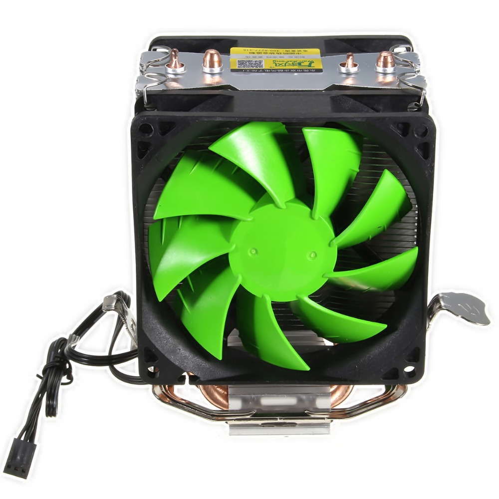 Dual Fans Hydraulic Cooling Heatpipe Heatsink Radiator For Intel LGA775/1156/1155 AMD AM2/AM2+/AM3 For AM4 Ryzen for Pentium