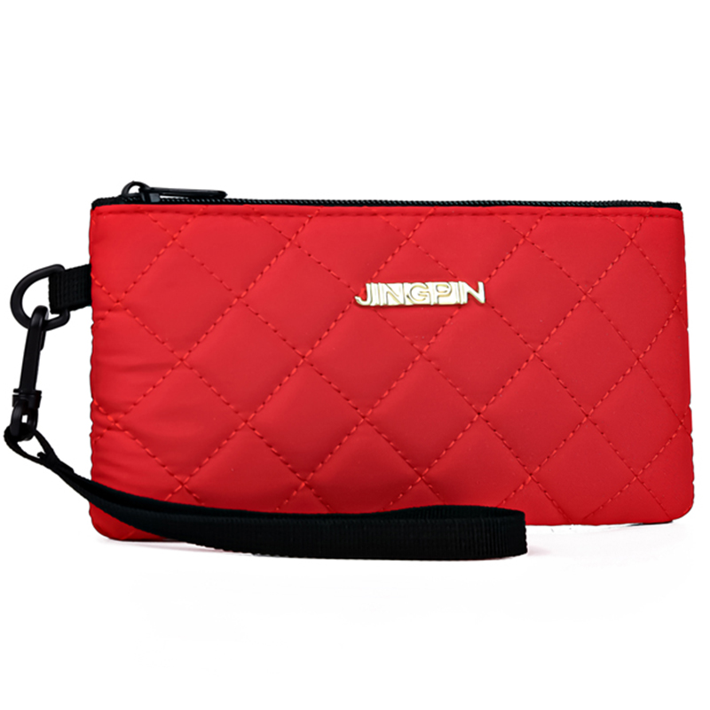 Damesportemonnee stijl handtas Lange riem Laptoptas Portemonnee Handdraagtas: Rood