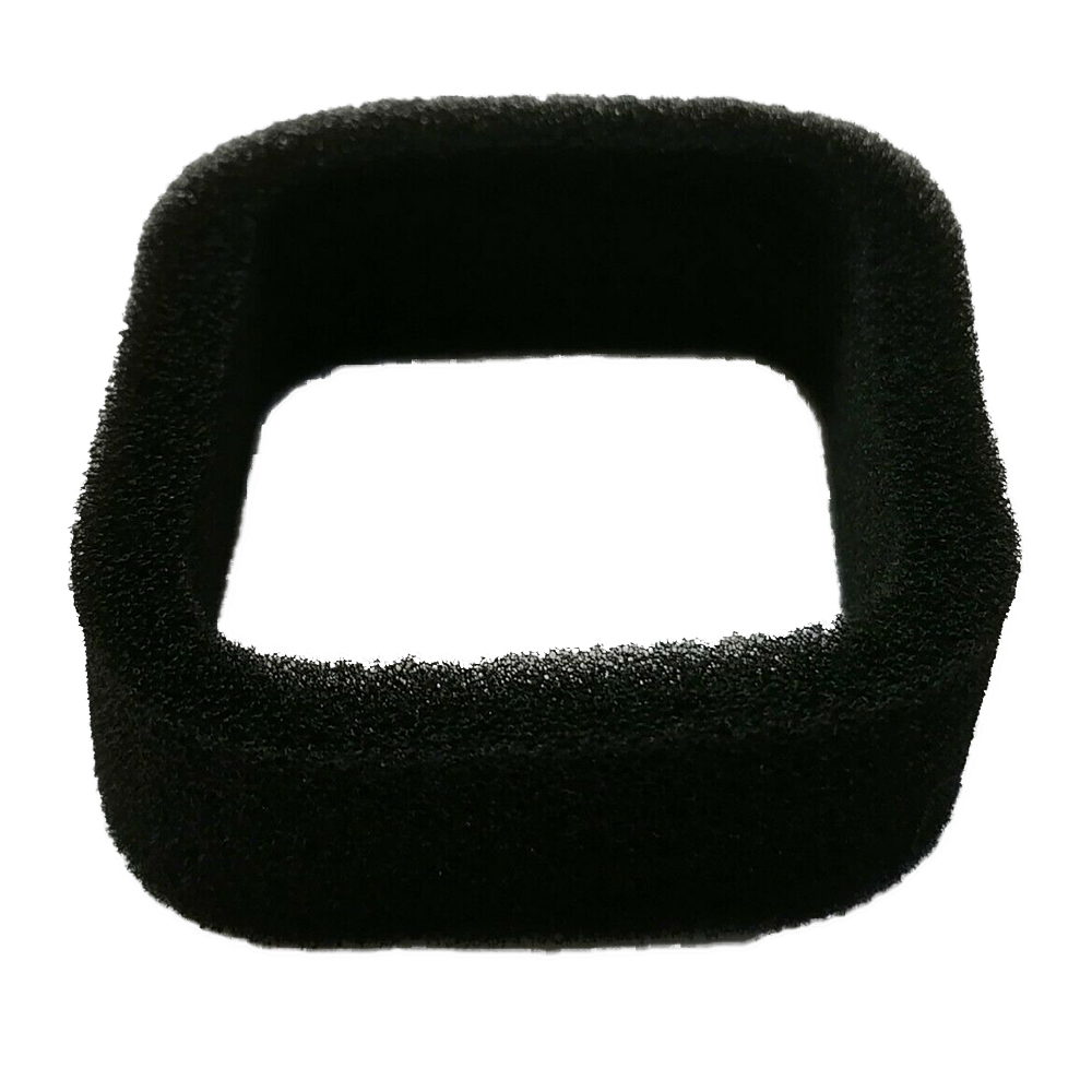 5pcs Black Air Filter Filter Sponge Garden Power Tools Accessories Lawn Mower Trimmer Strimmers Replacement Parts 50mm X 43mm