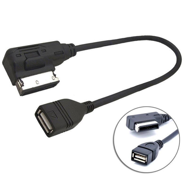 Replacement Adapter Cable Accessories Car Auto Interface AUX Connector