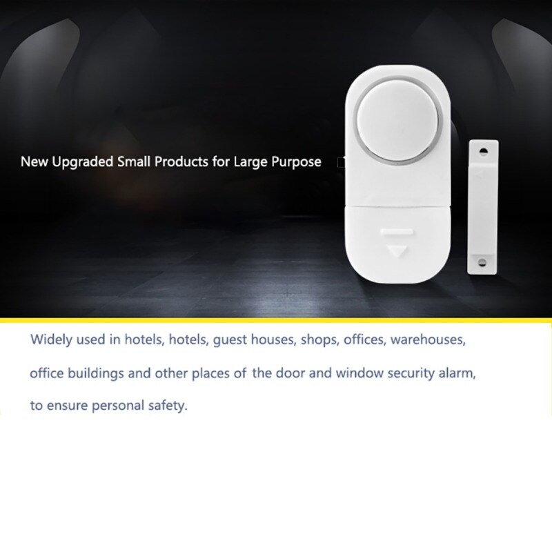 magnetic electronic alarm Household burglar alarm room doors and Windows to prevent the opening of alarm remind the door