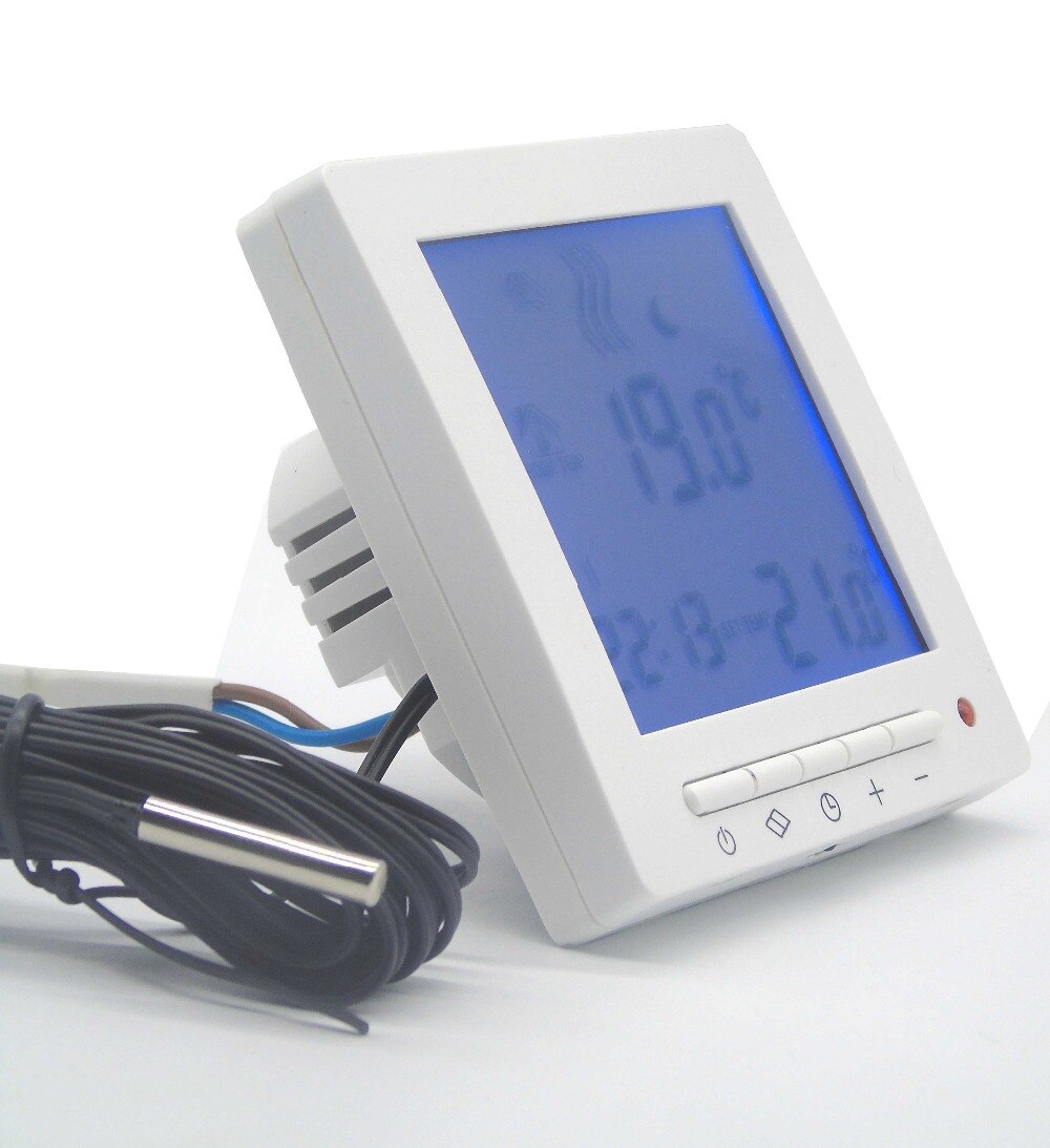 Dual Sensor Programmable EU thermostat floor heating system