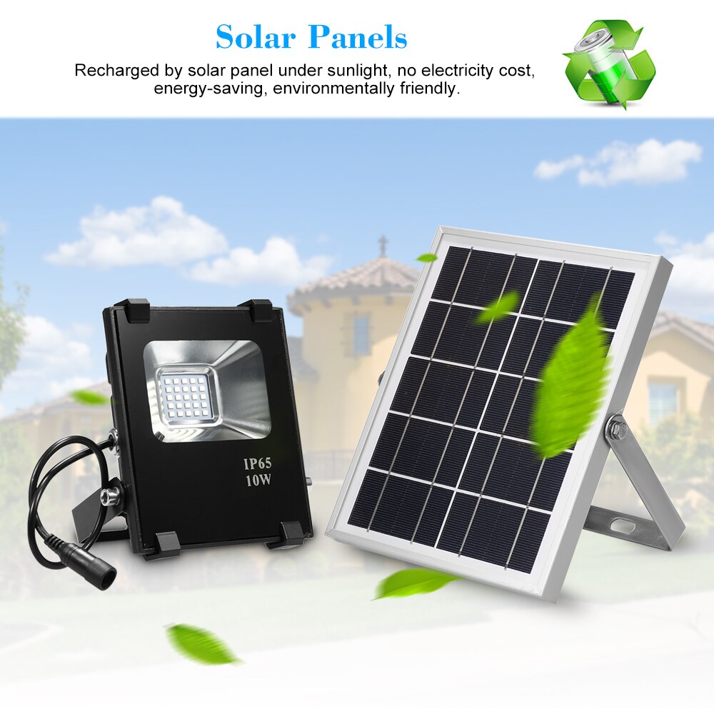 Solar Lights with Remote Control 25 LED Wireless Waterproof Outdoor Flood Lights 5V 5W Solar Panel for Garden Pathway Driveway