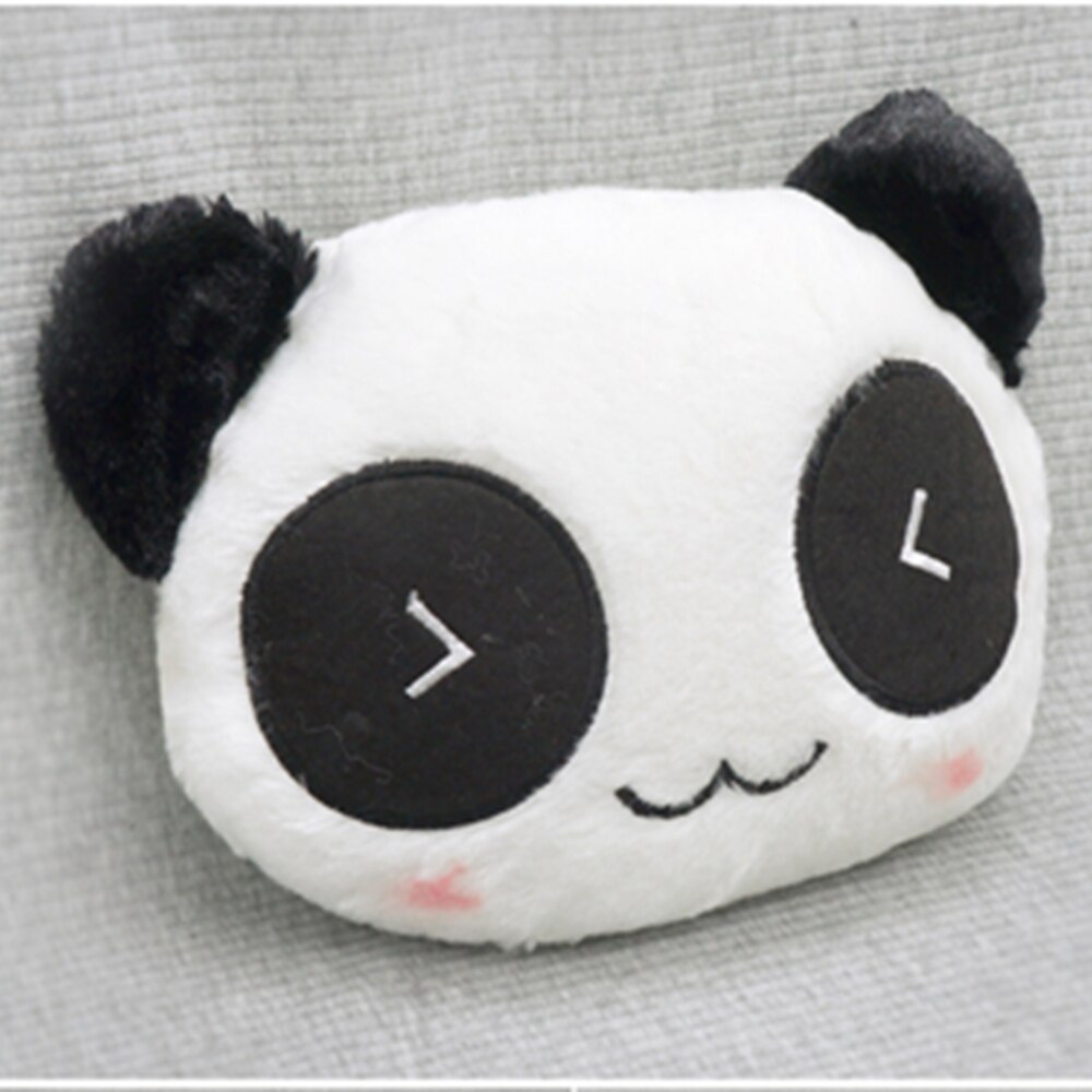 Myhung Panda Car Back Pillow Auto Seat Supports Cotton Cushion lumbar Back Waist Butt Head Soft Pillows: Panda Pillow