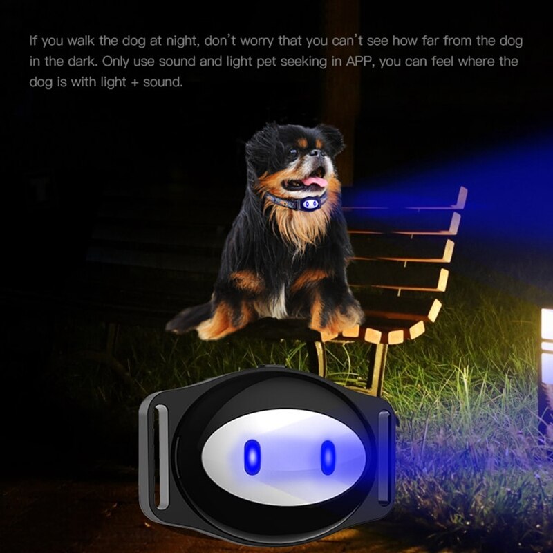 -pet gps positionering tracker waterdichte halsband  d79