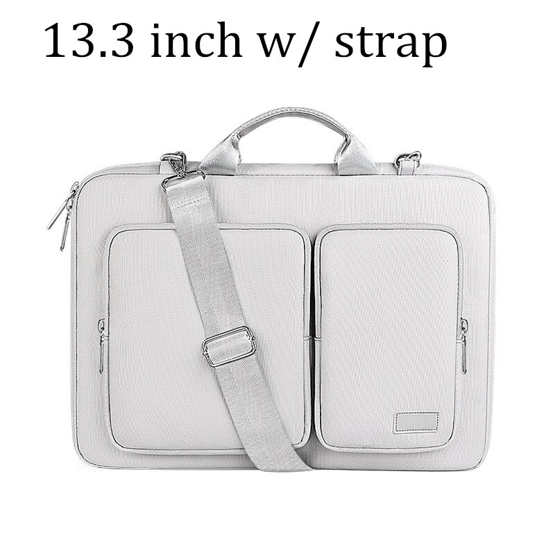 Laptop Aktentasche Handtasche Stange Notebook Liner Tasche Für Macbook Huawei Pro 13,3 14,1 15,4 15,6 Zoll Frauen Männer Wasserdicht: G-BELT 13.3IN