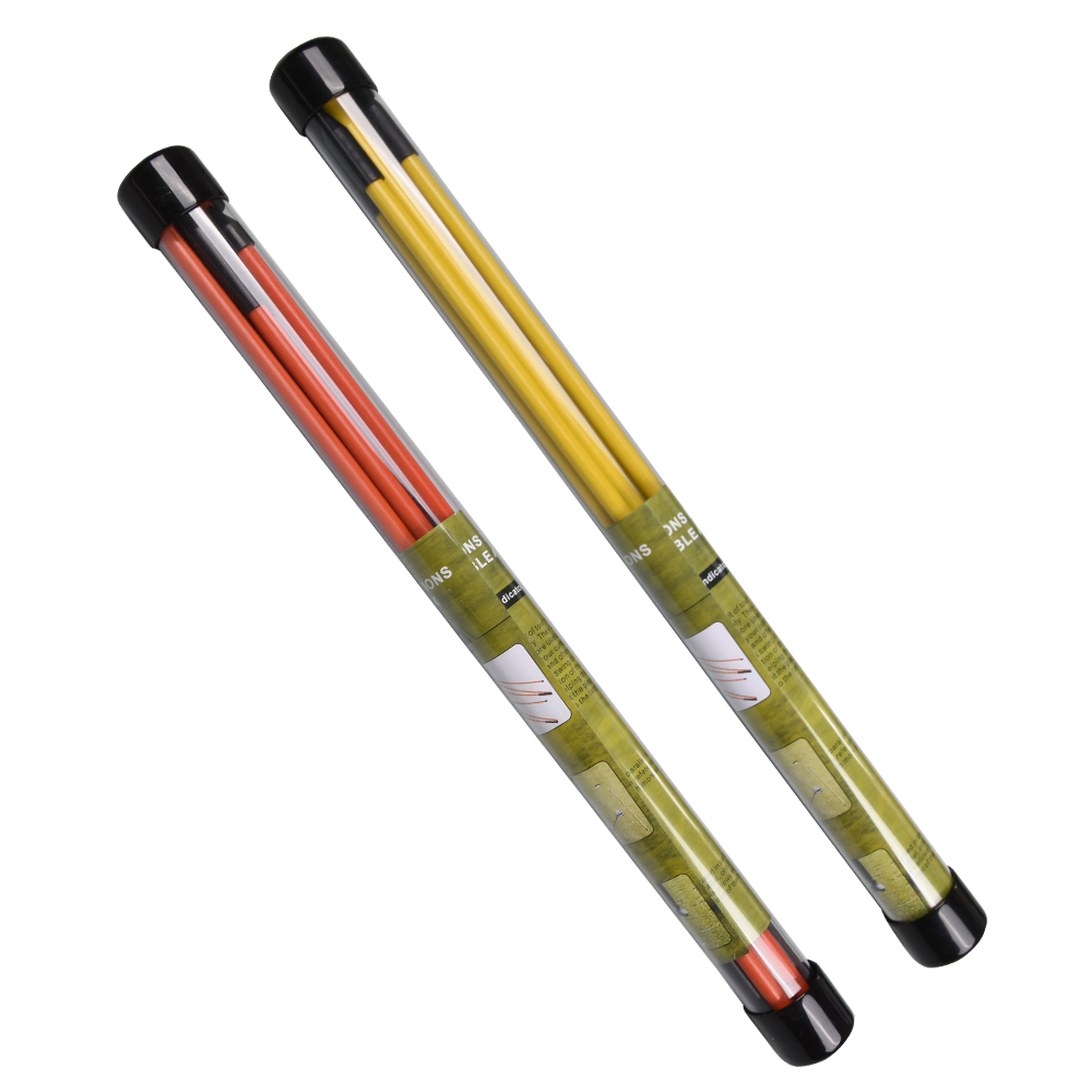 6 farben Golf Ausrichtung Sticks Zusammenklappbare Golf Praxis Stangen Putter Grün Trainer Werkzeuge Golf Swing Training Tool