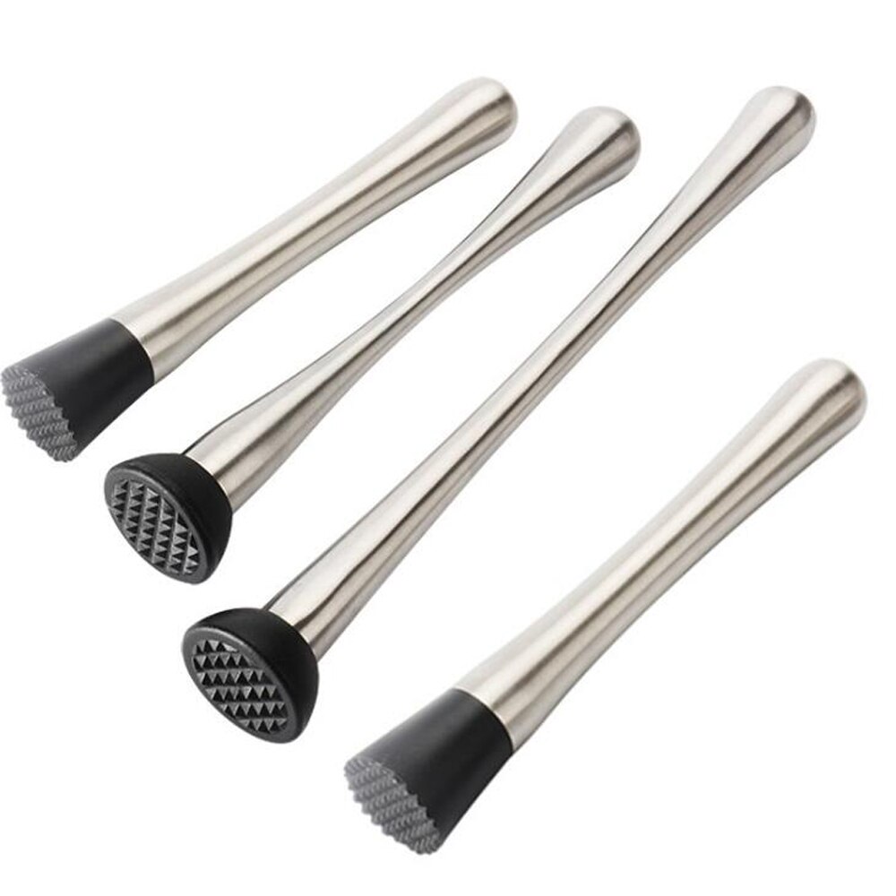 Sztabka ze stali nierdzewnej mikser ugniatacz koktajlowy Barware drink mojito DIY napój owocowy Muddler kruszony lód Barware narzędzie barowe