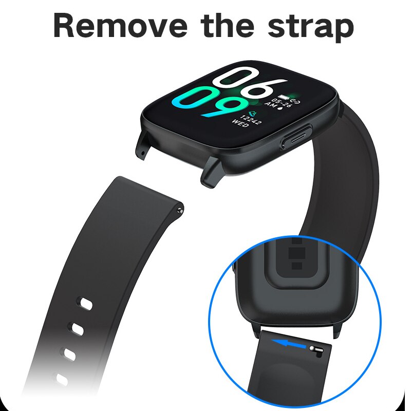 [gesundheitstracker] bakeey  y93 1.3 -zoll-touchscreen-smartwatch mit echtzeit-herzfrequenz- und blutdruckmessung – sport-smartwatch für damen und herren