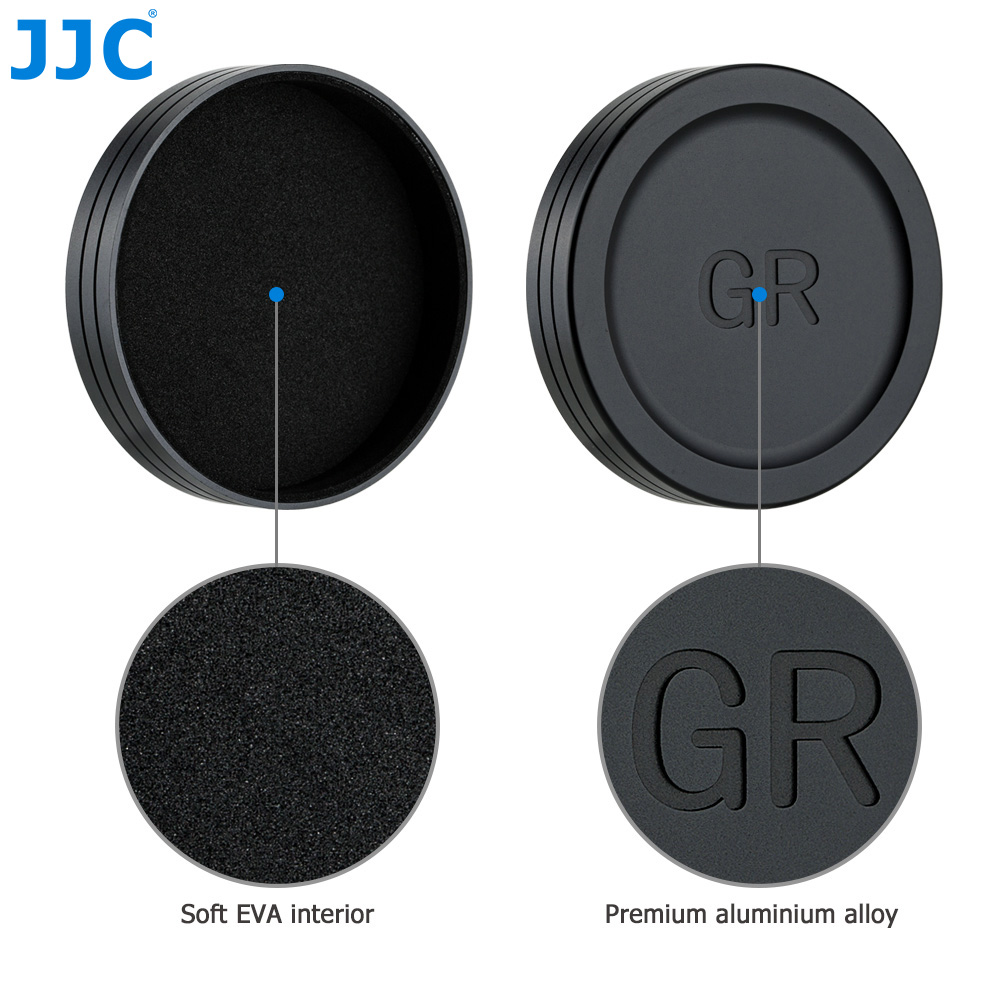 JJC Durable Metal Lens Cap Cover Protector for Ricoh GR3x GR IIIx GR III GR II GRIII GRII GR3 GR2 Camera Photagraphy Accessories