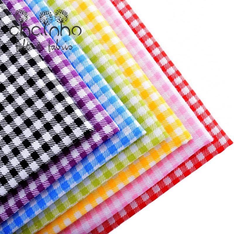 Dunne katoenen stof fat quarters tilda doek quilten scrapbooking patchwork stoffen patroon 7 stuks ripstop serie  bc 50*50cm