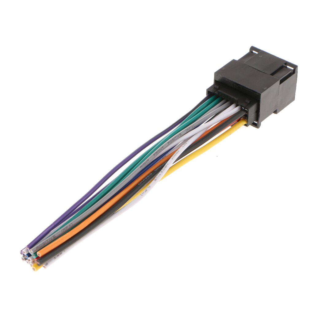 Car Stereo Radio ISO Wire Harness Plug Adapter Connector For Chery Chevrolet