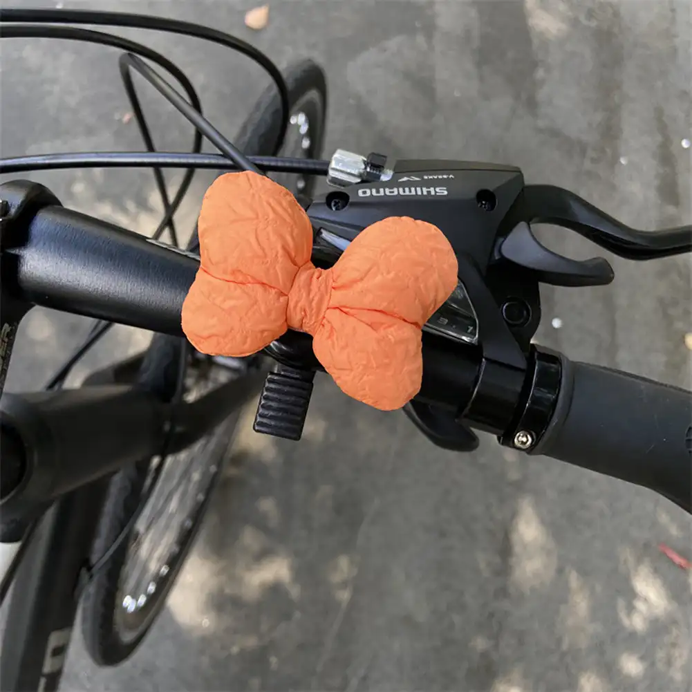 Børn hamburg cykelklokke børn mini sød cykelring alarm advarsel til sport styr horn klokke cykeltilbehør: Sort