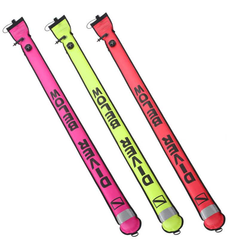Diving Inflatable Safety Tube Underwater Diving Surface Marker Buoy for Diving