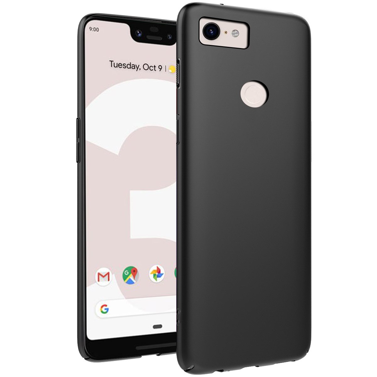 Für Google Pixel 3a 2 3 4 3 XL 3a XL 4 XL Telefon Zurück Fall Slim Fit Weiche TPU stoßfest Telefon Fall Matte textur Schutzhülle: Google Pixel 3