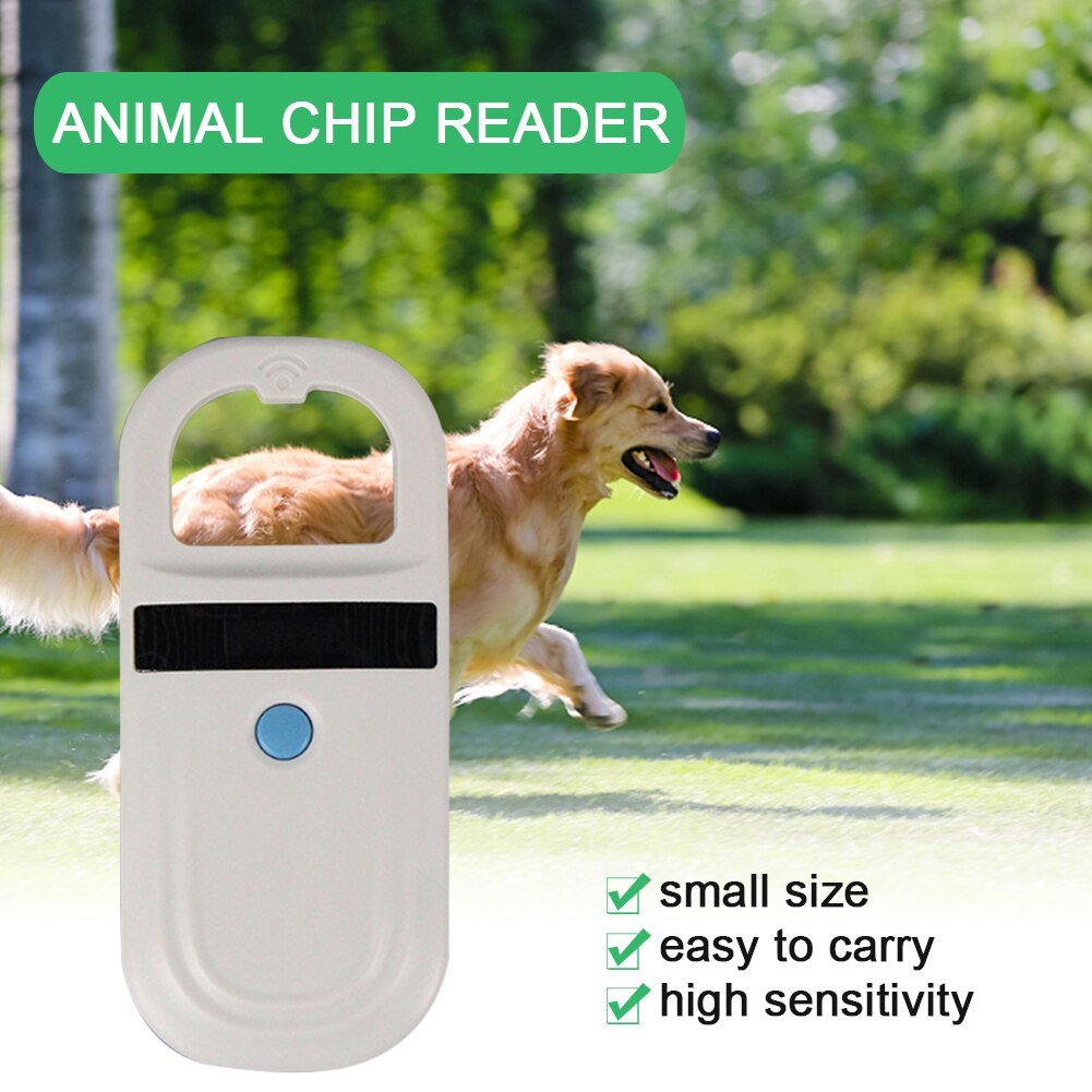 Lector de Chip Animal, decodificador de caballo, identificación de perro y gato, recargable, portátil, 134,2 Khz, FDX-B, Microchip, USB, portátil, pantalla OLED, escáner de mascotas