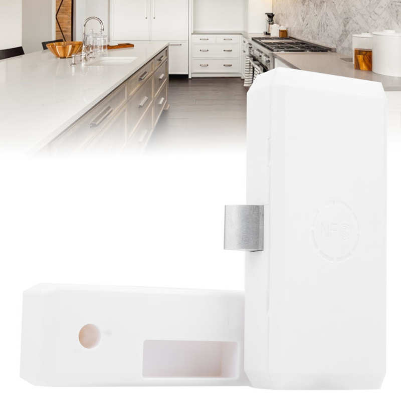 keyless lock Smart IC Card Cabinet Lock Concealed Punch-Free Safety Lock for Drawer Wardrobes cabinet locks