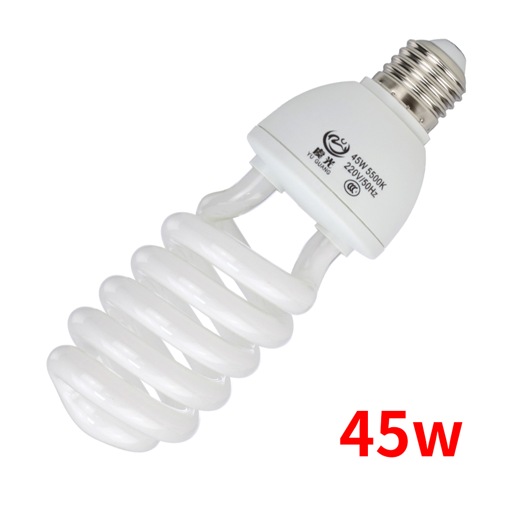 Bombillas de iluminación de maíz para fotografía de 150 vatios, Base E27, lámparas de bombilla LED de alto brillo, luz diurna de 5500K para Softbox, estudio fotográfico: Blanco