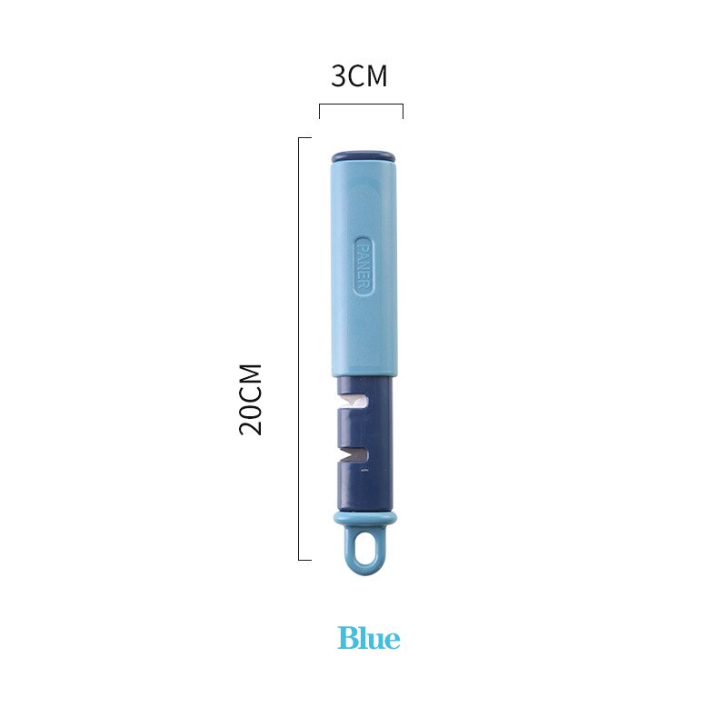 Épluche-légumes multifonctions en acier inoxydable, ustensile de cuisine 2 en 1 pour éplucher les carottes et les fruits: Blue
