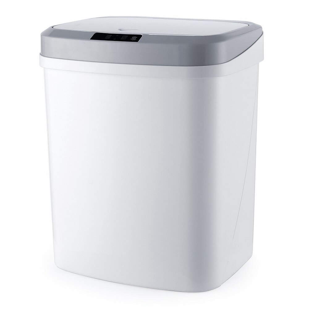 Automatic Intelligent Trash Can Bathroom Rectangular Sensory Bucket Garbage Waste Bin Sensor Home Living Touch Rubbish Storage: 3